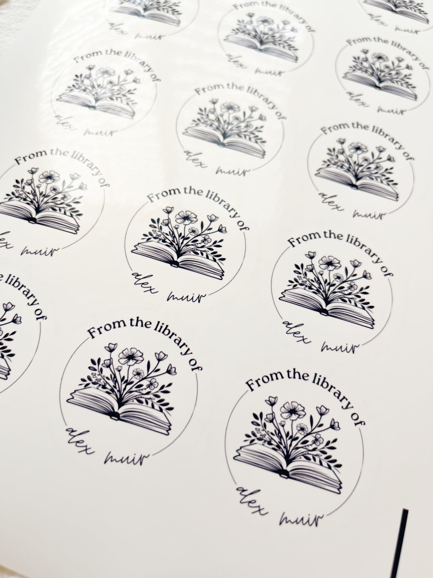 Custom Book Labels